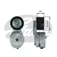 Gates T38727 Натягувач ременя поліклинового Gates T38727 Натягувач ременя поліклинового