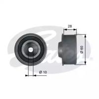 Gates T42314 Ролик обводной ремня грм Gates T42314 Ролик обводной ремня грм