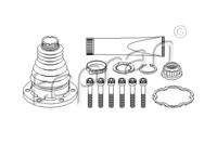 Topran 108 380 Dust boot kit axle joint Topran 108 380 Dust boot kit axle joint