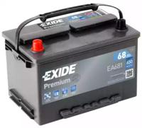 Exide EA681 Акумулятор