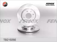 Fenox TB219266 Диск гальмівний