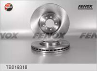 Fenox TB219318 Диск гальмівний