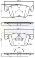 Comline CBP02236 Brake pads Comline CBP02236 Brake pads