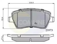 Comline CBP0984 Brake pads Comline CBP0984 Brake pads