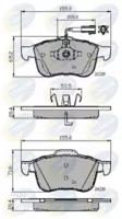 Comline CBP12118 Brake pads