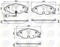 Comline CBP12158 Колодки гальмівні