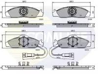 Comline CBP1581 Brake pads