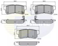Comline CBP31126 Колодки гальмівні Comline CBP31126 Колодки гальмівні
