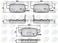 Comline CBP32128 Brake pads