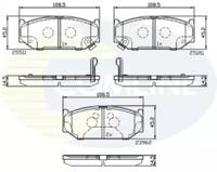 Comline CBP32245 Колодки гальмівні