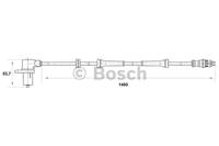 Bosch 0 265 006 673 Датчик ABS Bosch 0 265 006 673 Датчик ABS