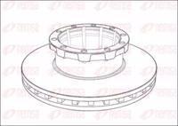 Remsa NCA1008.20 Диск гальмівний Remsa NCA1008.20 Диск гальмівний