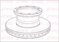 Remsa NCA1011.20 Диск гальмівний Remsa NCA1011.20 Диск гальмівний