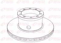 Remsa NCA1019.20 Диск гальмівний Remsa NCA1019.20 Диск гальмівний