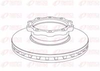 Remsa NCA1038.20 Диск гальмівний