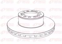 Remsa NCA1046.20 Диск гальмівний