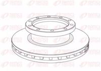 Remsa NCA1061.20 Brake disc
