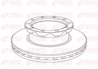 Remsa NCA1062.20 Brake disc