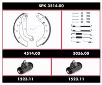 Remsa SPK 3514.00 Комплект колодок цилиндров и пружин барабанного тормоза Remsa SPK 3514.00 Комплект колодок цилиндров и пружин барабанного тормоза