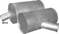 Polmostrow 64.11 Глушник вихлопних газів кінцевий Polmostrow 64.11 Глушник вихлопних газів кінцевий