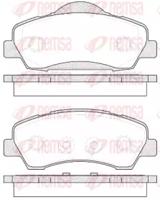 Kawe 1530 00 Brake pads