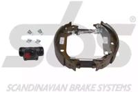 S.B.S. 1830441964201 Комплект колодок циліндрів і пружин барабанного гальма