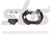 S.B.S. 1830442553501 Комплект колодок циліндрів і пружин барабанного гальма