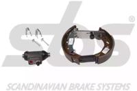 S.B.S. 1830442558601 Комплект колодок циліндрів і пружин барабанного гальма