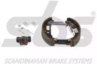 S.B.S. 1830443654001 Комплект колодок циліндрів і пружин барабанного гальма