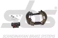 S.B.S. 1830443947604 Комплект колодок циліндрів і пружин барабанного гальма