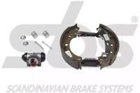 S.B.S. 1830443963501 Комплект колодок циліндрів і пружин барабанного гальма