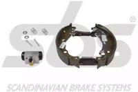 S.B.S. 1830443969001 Комплект колодок циліндрів і пружин барабанного гальма S.B.S. 1830443969001 Комплект колодок циліндрів і пружин барабанного гальма