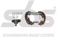 S.B.S. 1830444734001 Комплект колодок циліндрів і пружин барабанного гальма