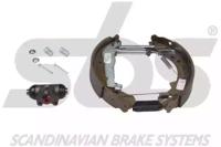 S.B.S. 1830444836601 Комплект колодок циліндрів і пружин барабанного гальма