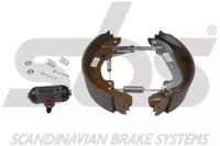 S.B.S. 1830449937401 Комплект колодок циліндрів і пружин барабанного гальма