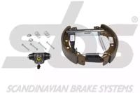 S.B.S. 1830449952001 Комплект колодок циліндрів і пружин барабанного гальма