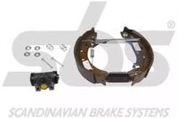 S.B.S. 1830449957201 Комплект колодок циліндрів і пружин барабанного гальма S.B.S. 1830449957201 Комплект колодок циліндрів і пружин барабанного гальма
