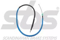 S.B.S. 1840901989 Трос стояночного гальма
