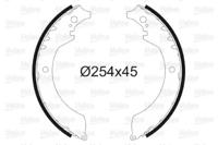 Valeo 562603 Колодки тормозные