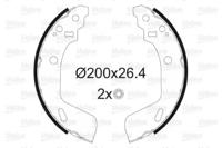 Valeo 564180 Колодки гальмівні