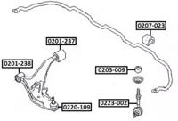 Akitaka 0223002 Link stabilizer