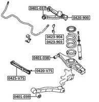 Akitaka 0401038 Сайлентблок