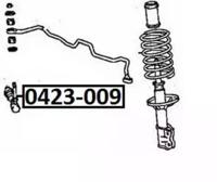 Akitaka 0423009 Тяга стабілізатора підвіски