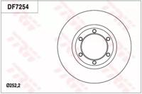 TRW DF7254 Диск гальмівний