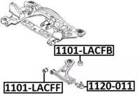 Akitaka 1120011 Опора кульова важеля