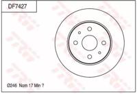 TRW DF7427 Brake disc