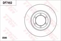 TRW DF7462 Brake disc