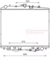 Van Wezel 36002030 Радіатор