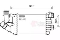 Van Wezel 37004584 Радиатор интеркуллера Van Wezel 37004584 Радиатор интеркуллера