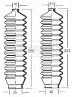 Borg & Beck BSG3038 Пыльник рулевой рейки